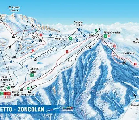 Appartement Casa Gugjet Cuore Carnico - Zoncolan - Giardino - No Scale - Parcheggio E 4 Zampe Gratis Arta Terme